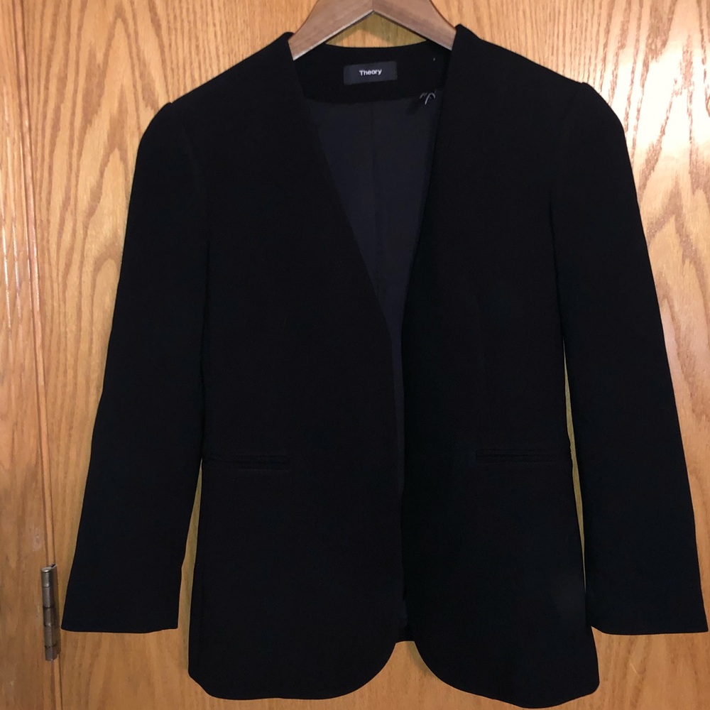 Theory Black Blazer